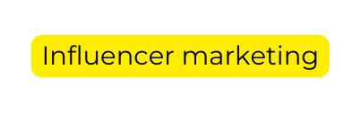 Influencer marketing