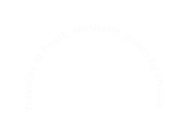 Traveller at heart aesthetic queen by choice